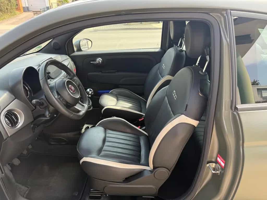 Fiat 500 S , Alpi Grün Matt, NAVI,Leder ,TüV 06.2027 03/2018-photo-16