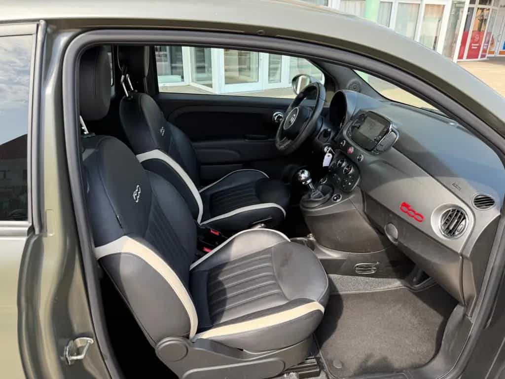 Fiat 500 S , Alpi Grün Matt, NAVI,Leder ,TüV 06.2027 03/2018-photo-20