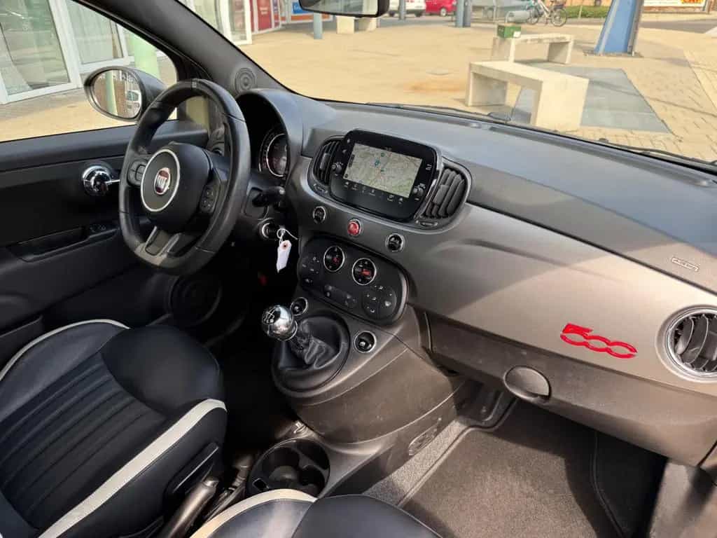Fiat 500 S , Alpi Grün Matt, NAVI,Leder ,TüV 06.2027 03/2018-photo-21