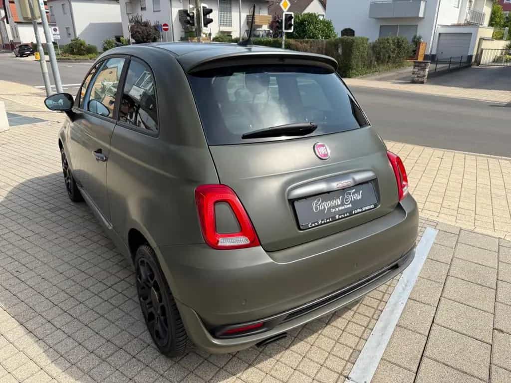 Fiat 500 S , Alpi Grün Matt, NAVI,Leder ,TüV 06.2027 03/2018-photo-9
