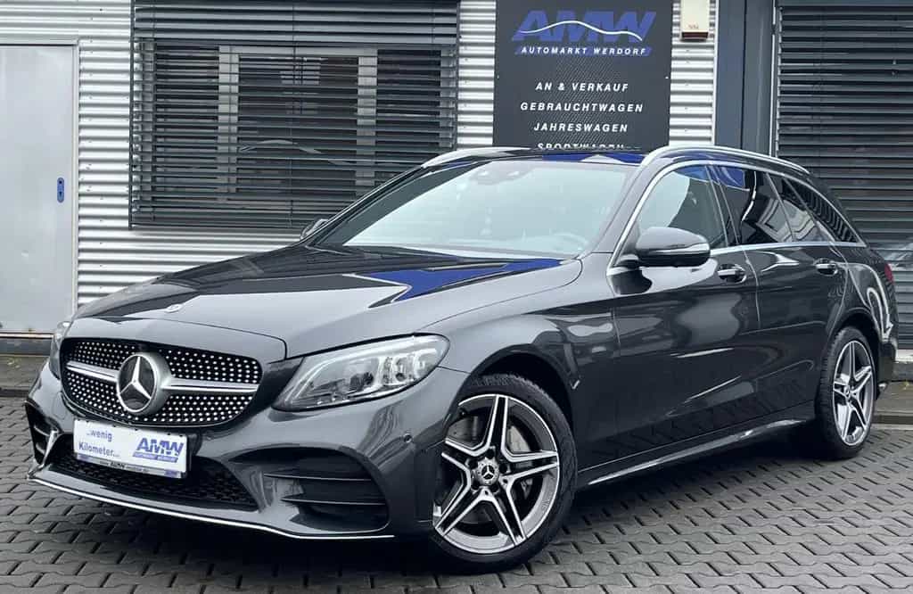 Mercedes-Benz C-Class 300 d 4Matic AMG-LINE PANO*BURMESTER*WIDESCREE 11/2020-photo-1