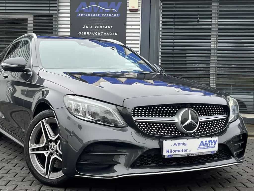 Mercedes-Benz C-Class 300 d 4Matic AMG-LINE PANO*BURMESTER*WIDESCREE 11/2020-photo-10