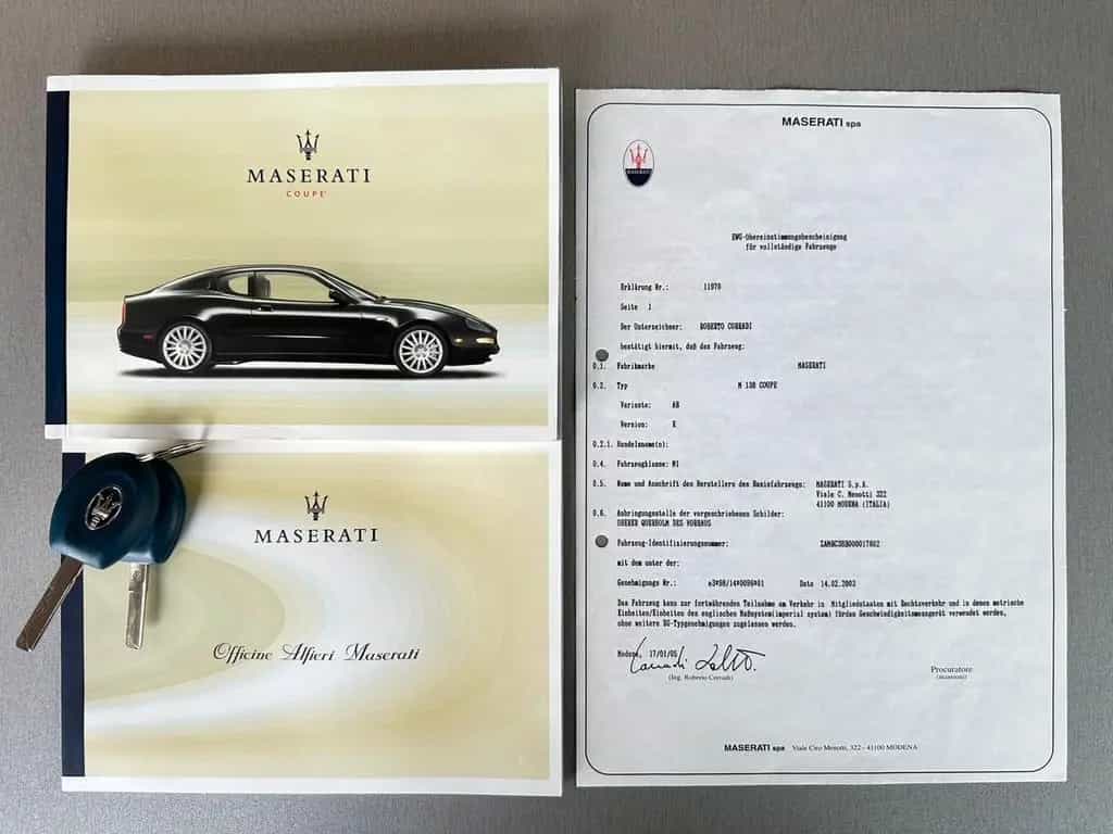Maserati 4200 Coupé GT V8 Leder NAVI KLIMA LM18" 03/2006-photo-34