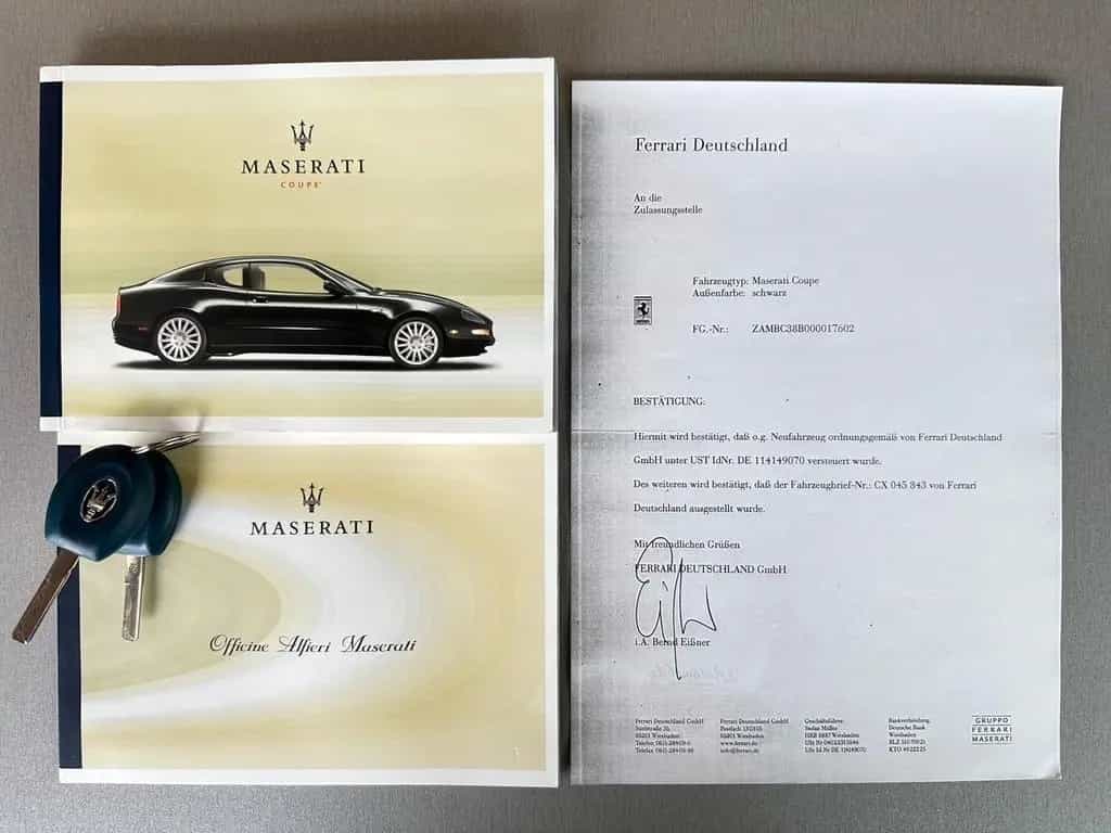 Maserati 4200 Coupé GT V8 Leder NAVI KLIMA LM18" 03/2006-photo-35