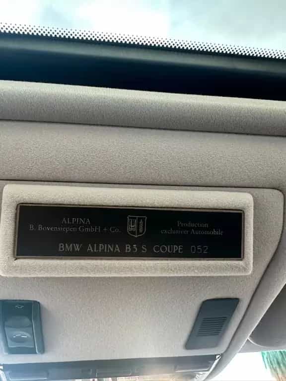 ALPINA B3 Alpina B3S - N052 - Collector condition 01/2004-photo-6