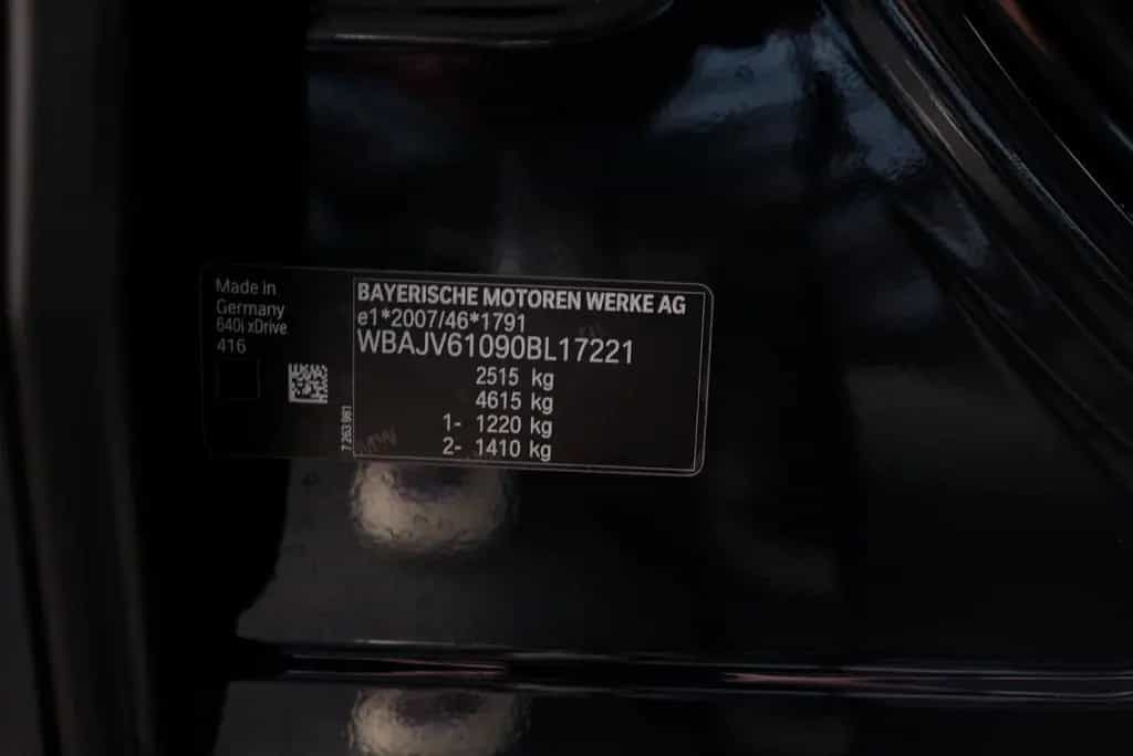 BMW 6 Series 640 i xDrive M-Sport Klima*LED*Leder*360*Voll 01/2019-photo-37