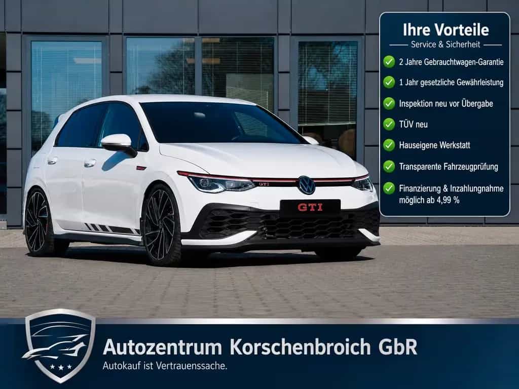 Volkswagen Golf VIII Lim. GTI Clubsport MIT 2 J. GARANTIE 08/2021-photo-1