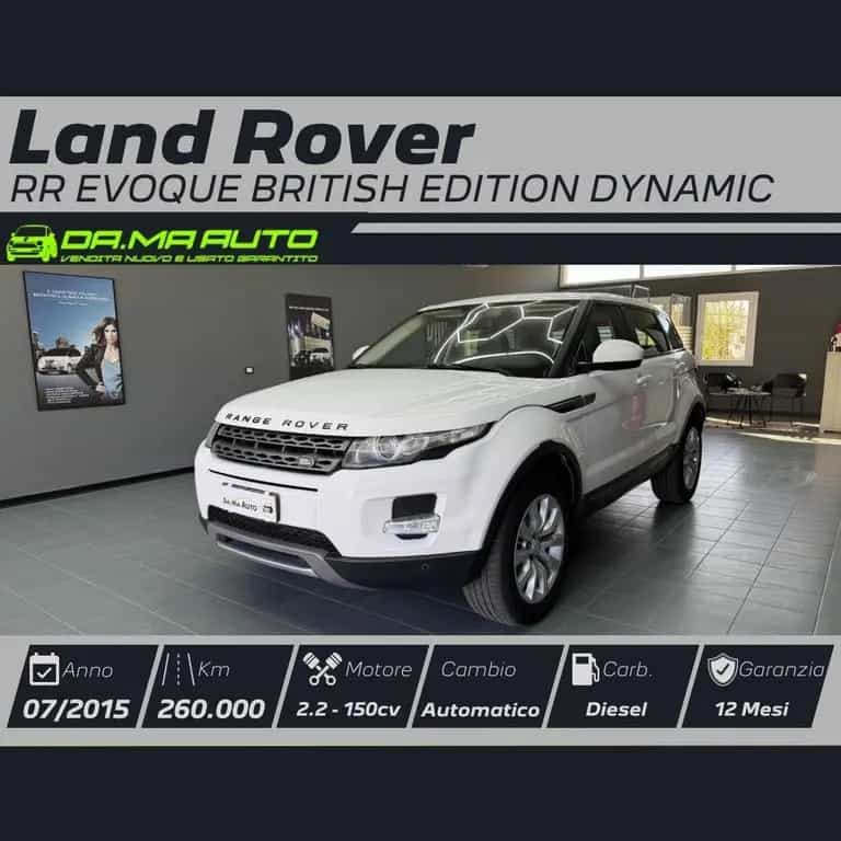 Land Rover Range Rover Evoque 2.2 TD4 5p. British Edit 07/2015-photo-0