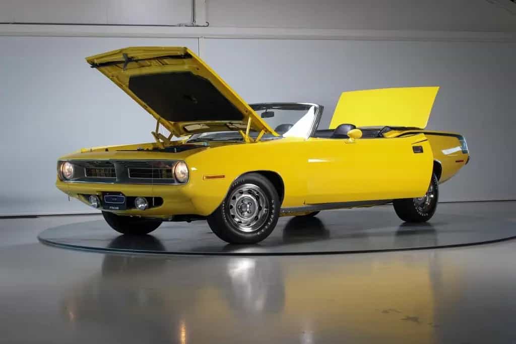 Plymouth Other Plymouth 'Cuda 383 Convertible Numbers Mat 04/1970-photo-1