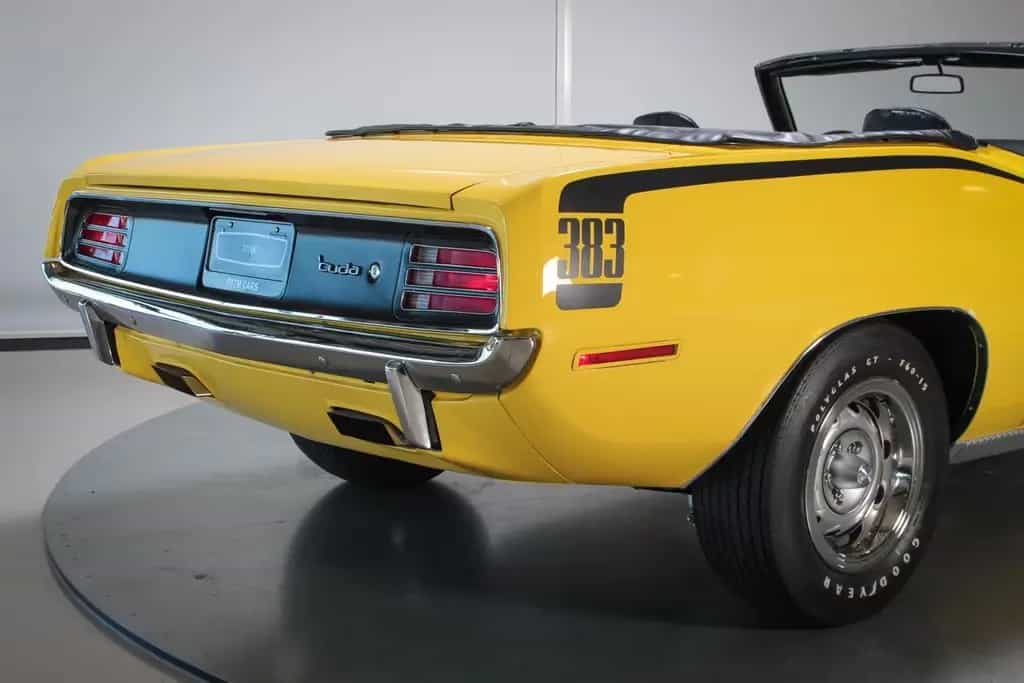Plymouth Other Plymouth 'Cuda 383 Convertible Numbers Mat 04/1970-photo-17