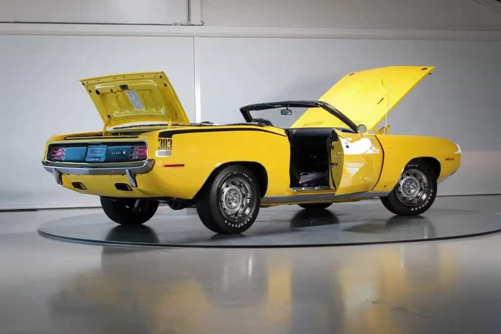 Plymouth Other Plymouth 'Cuda 383 Convertible Numbers Mat 04/1970-photo-2
