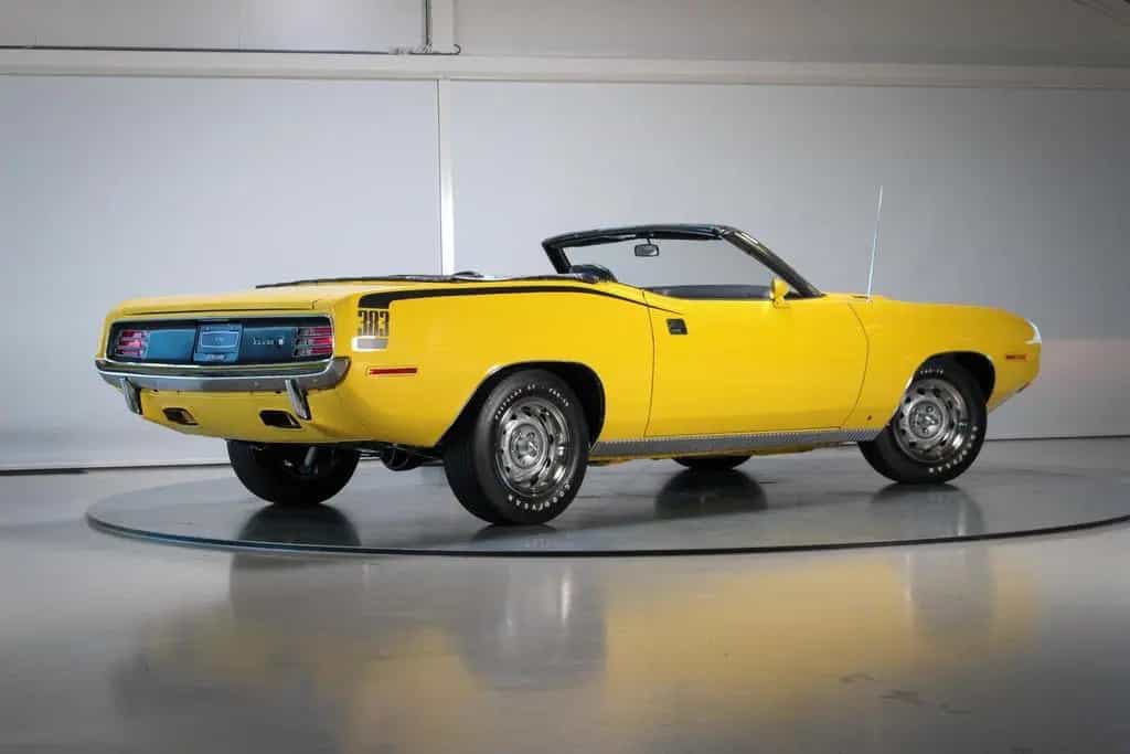 Plymouth Other Plymouth 'Cuda 383 Convertible Numbers Mat 04/1970-photo-3