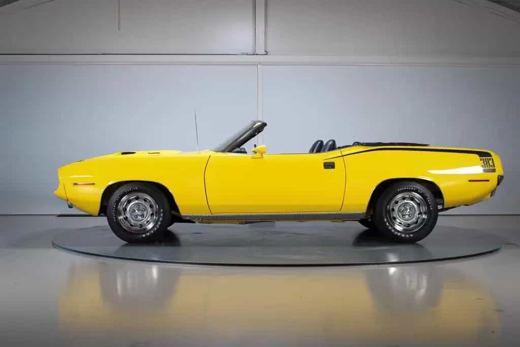 Plymouth Other Plymouth 'Cuda 383 Convertible Numbers Mat 04/1970-photo-5