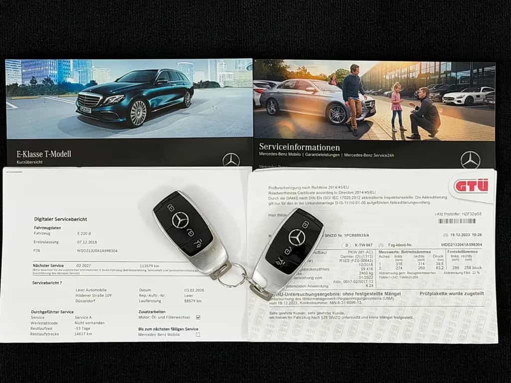 Mercedes-Benz E-Class 220 D T 9G-TRONIC AMG-LINE *TOP-ZUSTAND* 12/2018-photo-30