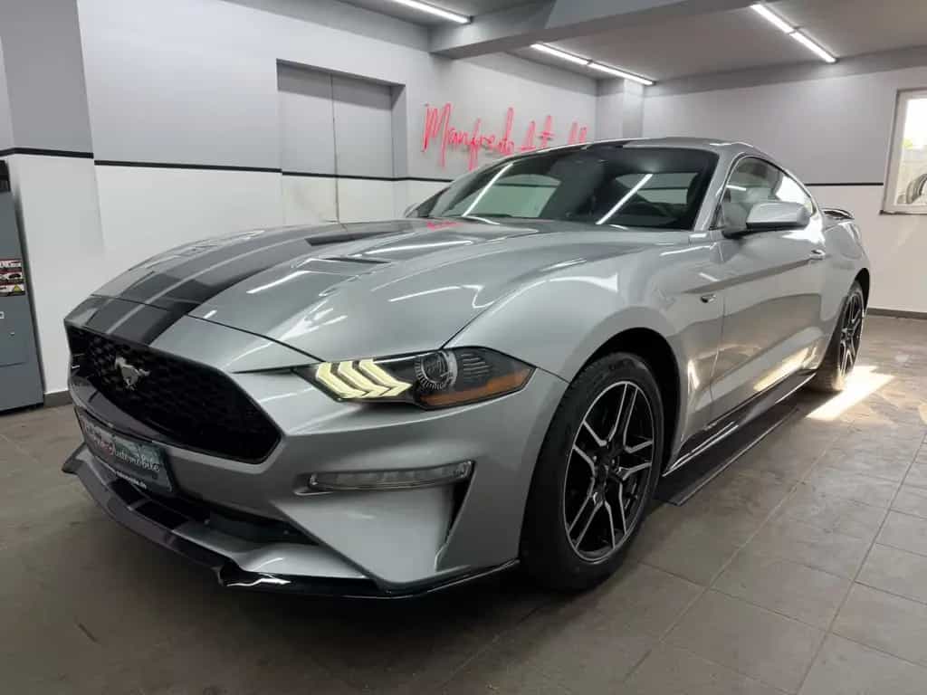 Ford Mustang 2.3 Ecoboost Schalter Iconic Silver/Android/Keyl 07/2020-photo-0