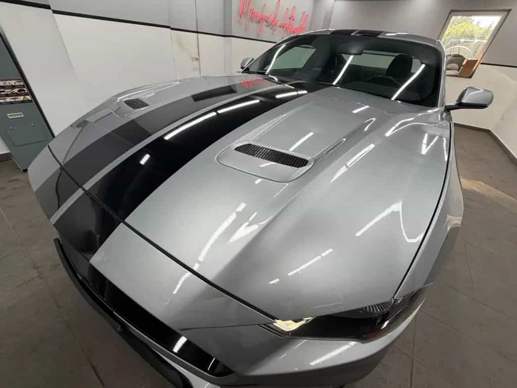 Ford Mustang 2.3 Ecoboost Schalter Iconic Silver/Android/Keyl 07/2020-photo-4