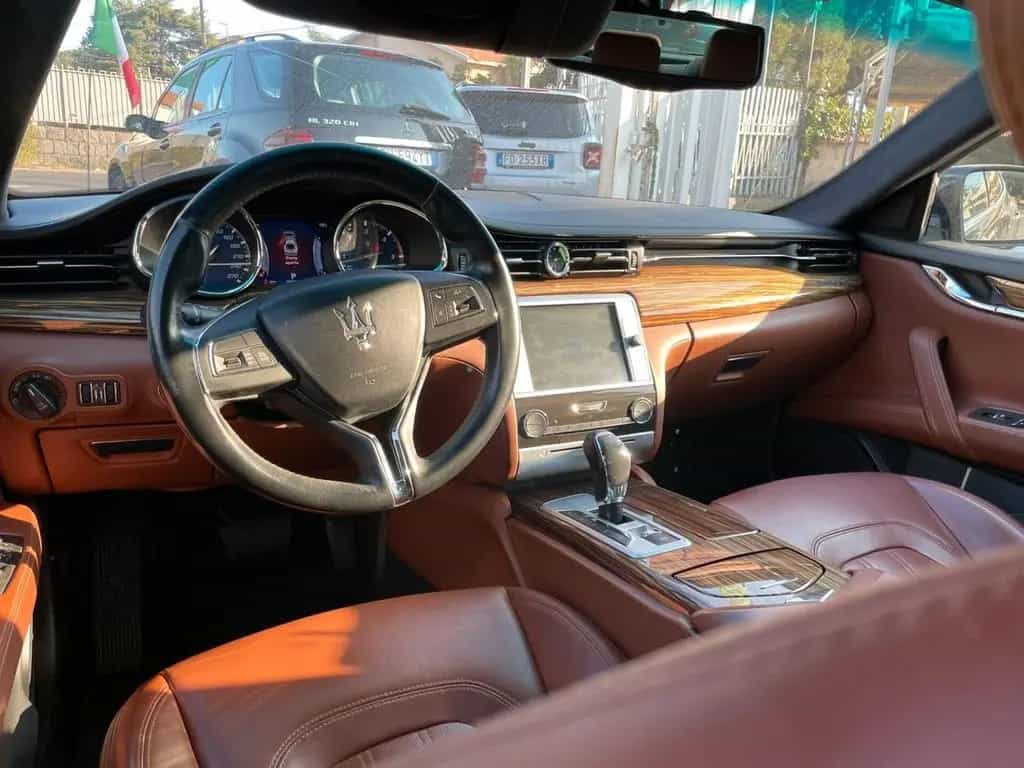 Maserati Quattroporte V6 Diesel 275 CV 04/2016-photo-9
