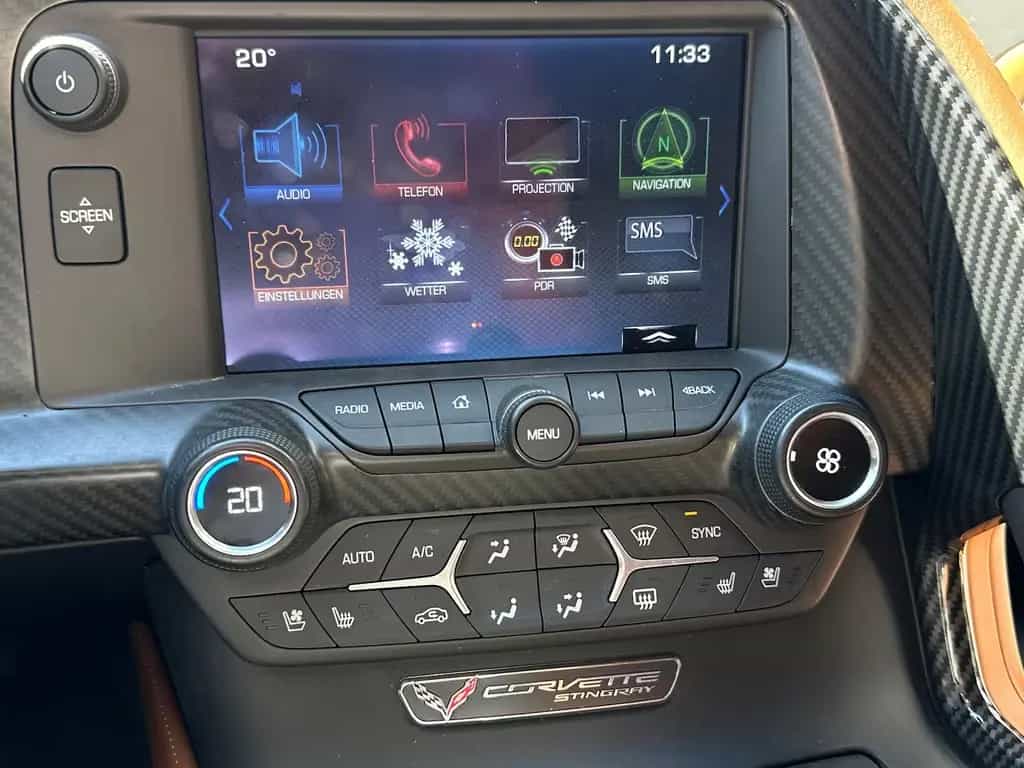 Corvette C7 Stingray 3LT HUD Nappaleder Vollaustattung 10/2016-photo-10