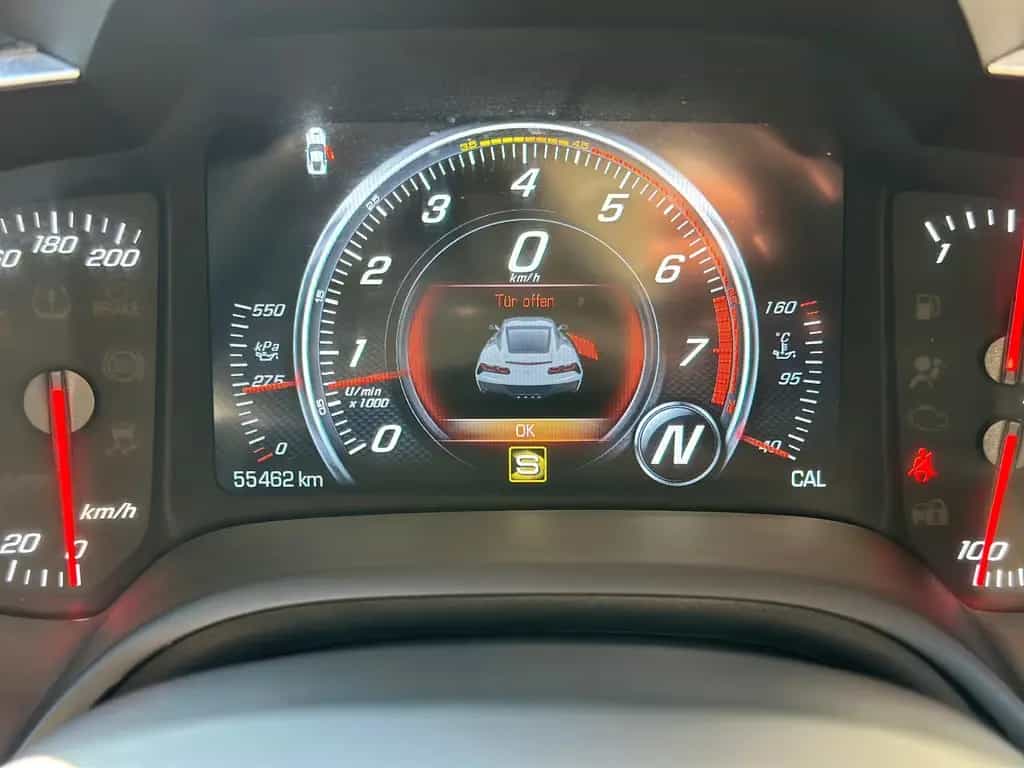 Corvette C7 Stingray 3LT HUD Nappaleder Vollaustattung 10/2016-photo-11