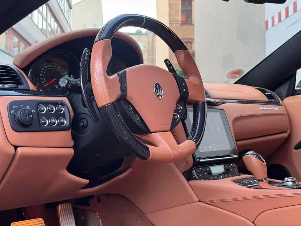 Maserati Granturismo *SPORT MC 4.7 V8*CARBON INT/EXT*R-CAM 07/2018-photo-13