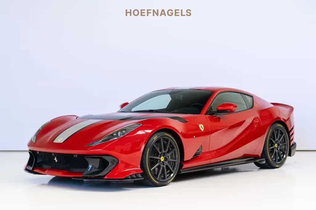 Ferrari 812 Competizione 6.5 V12, Rosso F1 2007, Carbon 01/2022-photo-0