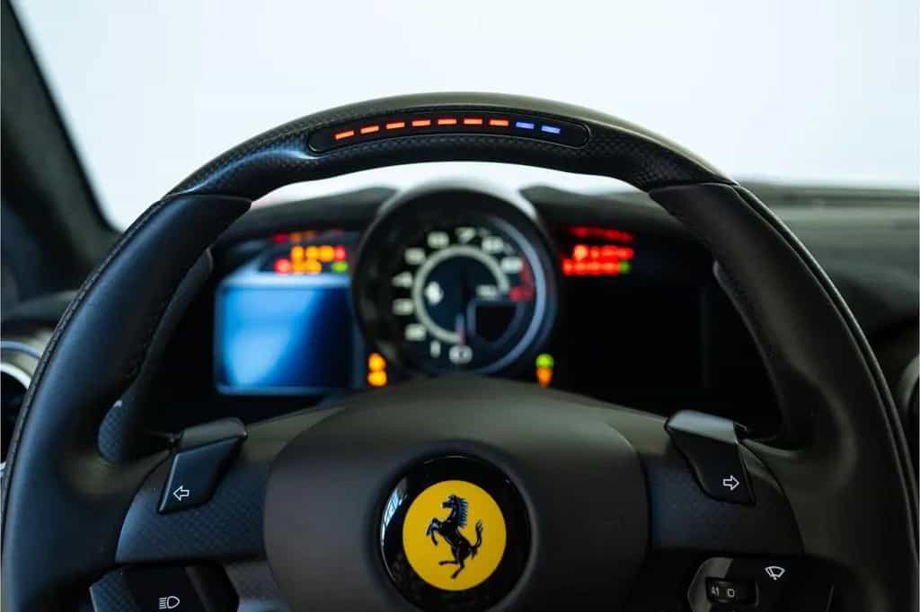 Ferrari 812 Competizione 6.5 V12, Rosso F1 2007, Carbon 01/2022-photo-14