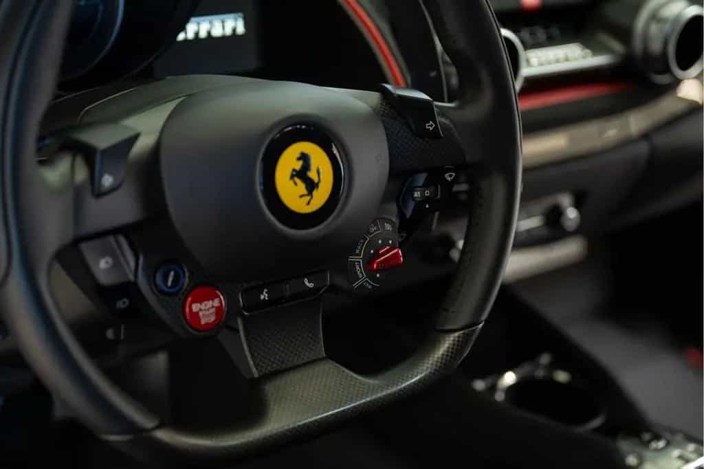 Ferrari 812 Competizione 6.5 V12, Rosso F1 2007, Carbon 01/2022-photo-15