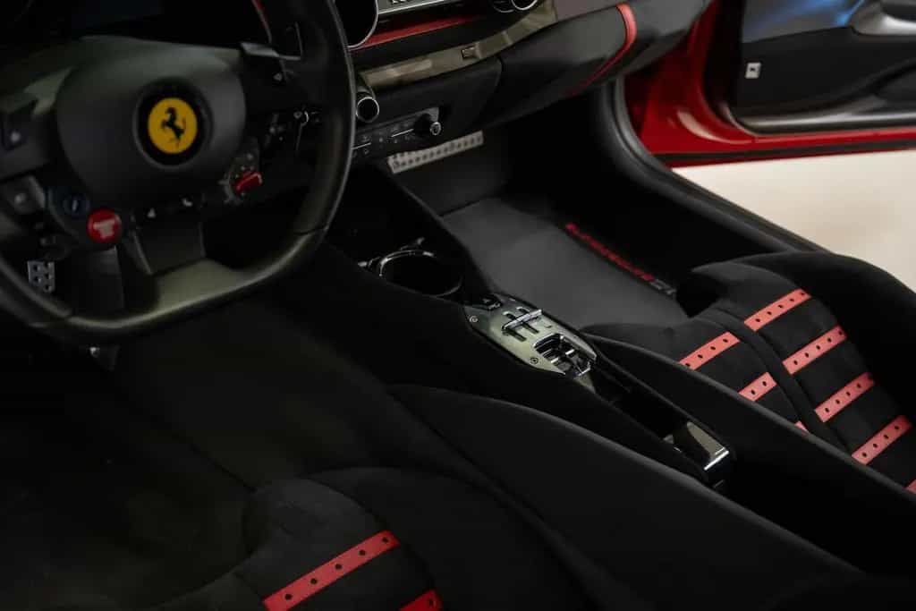 Ferrari 812 Competizione 6.5 V12, Rosso F1 2007, Carbon 01/2022-photo-17