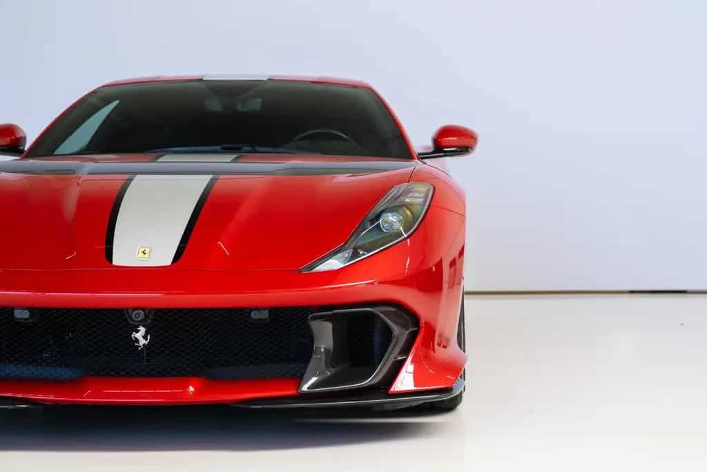 Ferrari 812 Competizione 6.5 V12, Rosso F1 2007, Carbon 01/2022-photo-24