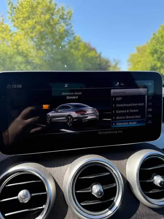 Mercedes-Benz C 200 Coupé AMG Line |Burmester|360°|Garantie 10/2020-photo-10