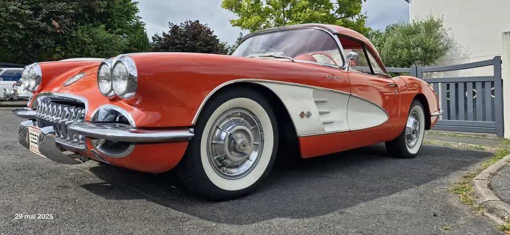 Corvette C1 1958 INJECTION BOITE AUTO 01/1958-photo-1
