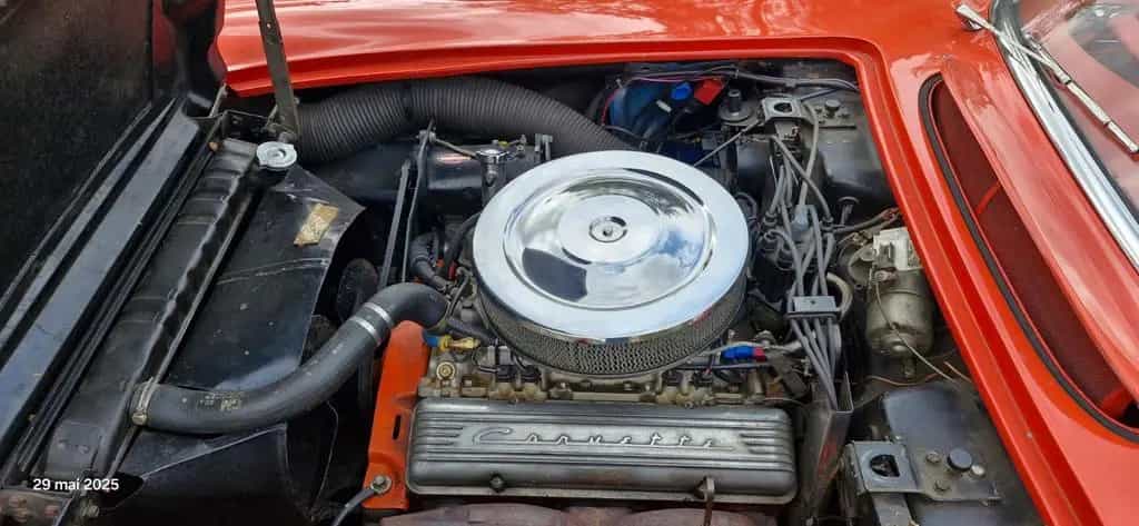 Corvette C1 1958 INJECTION BOITE AUTO 01/1958-photo-11