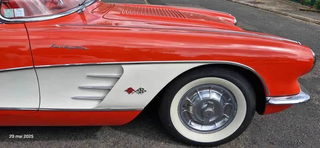 Corvette C1 1958 INJECTION BOITE AUTO 01/1958-photo-4