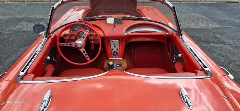 Corvette C1 1958 INJECTION BOITE AUTO 01/1958-photo-5