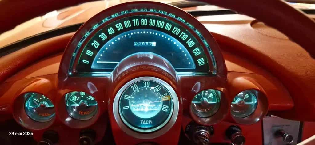 Corvette C1 1958 INJECTION BOITE AUTO 01/1958-photo-7