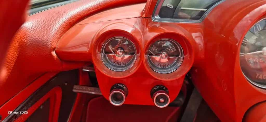 Corvette C1 1958 INJECTION BOITE AUTO 01/1958-photo-8