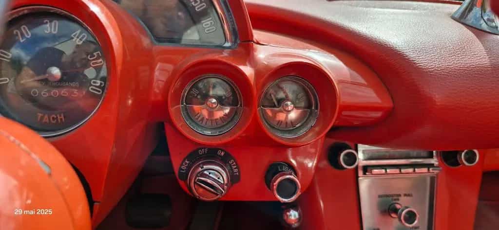Corvette C1 1958 INJECTION BOITE AUTO 01/1958-photo-9