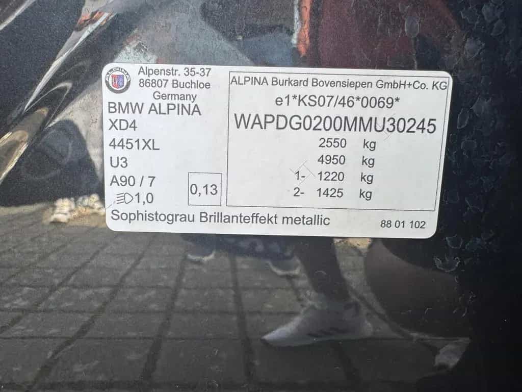 ALPINA XD4 Harman 360°Head-Up Pano Keyless Memory Belüf 12/2020-photo-48