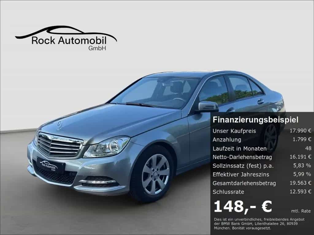 Mercedes-Benz C-Class 7G Tronic Avantgarde Navigation *Garantie* 09/2013-photo-0