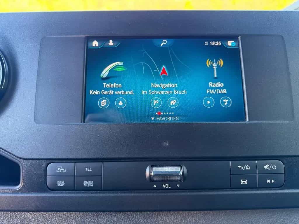 Mercedes-Benz Sprinter 319CDI 3,0L V6 Kasten L3H2 Mixto 6-Sitz 02/2021-photo-23