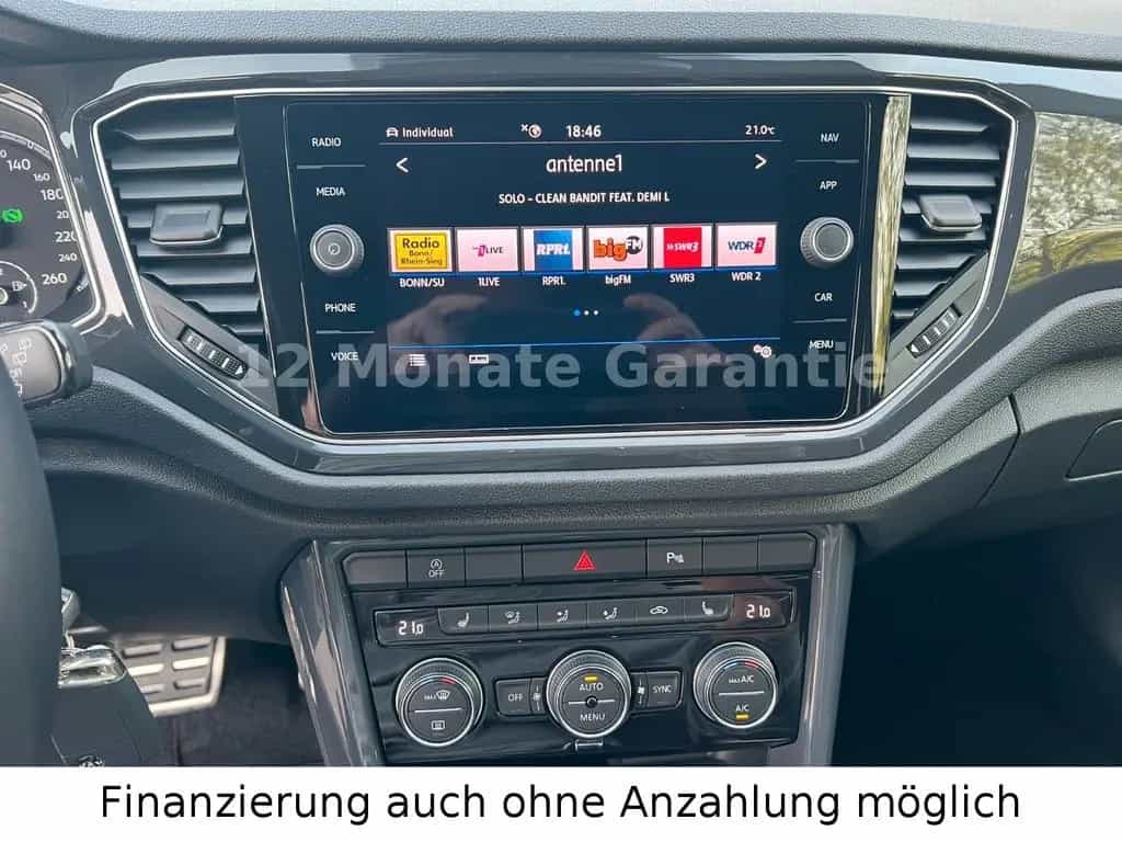 Volkswagen T-Roc Sport 4Motion Automatik Navi Rückfahrkamer 06/2019-photo-17