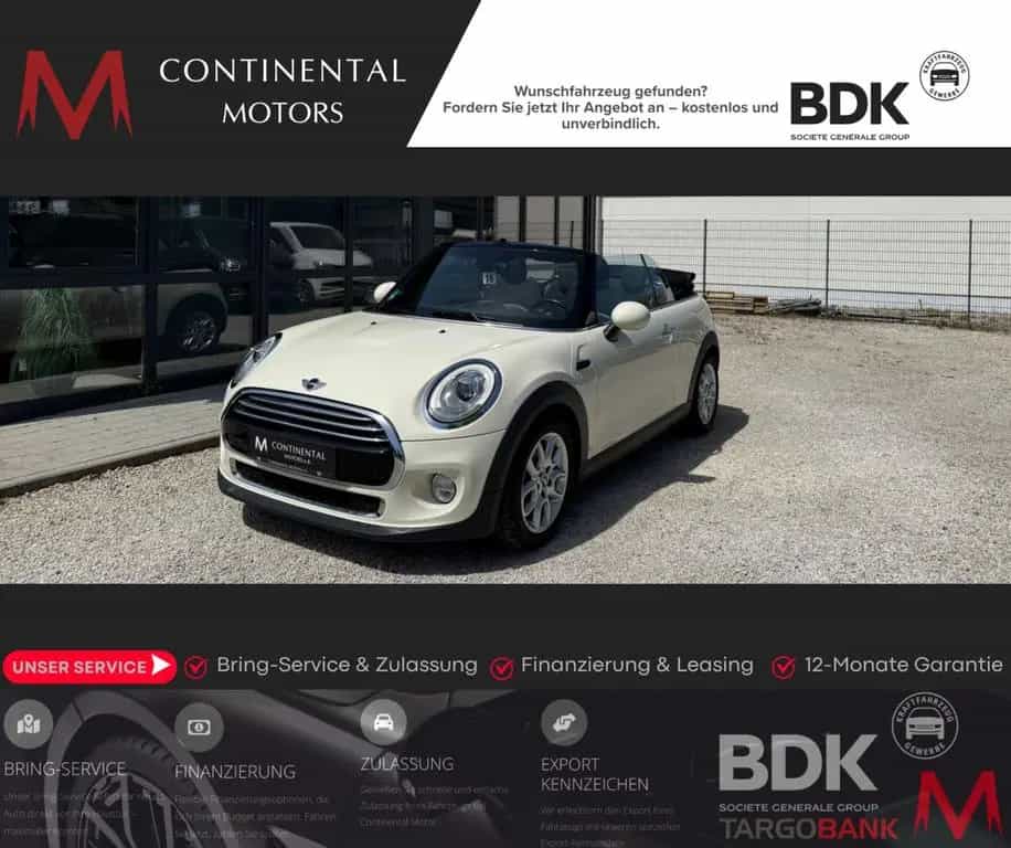 MINI Cooper Cabrio *AUTOMATIK*NAVI*PDC* 01/2018-photo-0