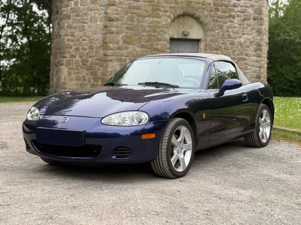 Mazda MX-5 1.6 16V Silver Blues 38.000km 05/2004-photo-2