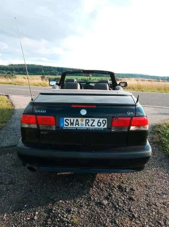 Saab 9-3 Hirsch Cabrio, Top Zustand 07/2001-photo-1