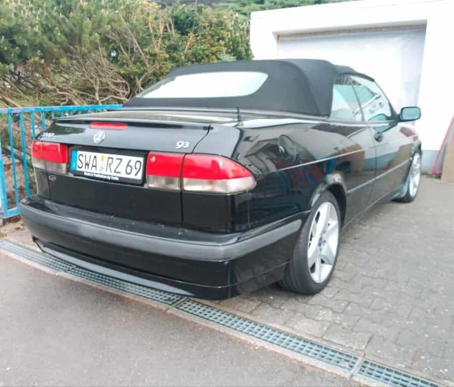 Saab 9-3 Hirsch Cabrio, Top Zustand 07/2001-photo-10