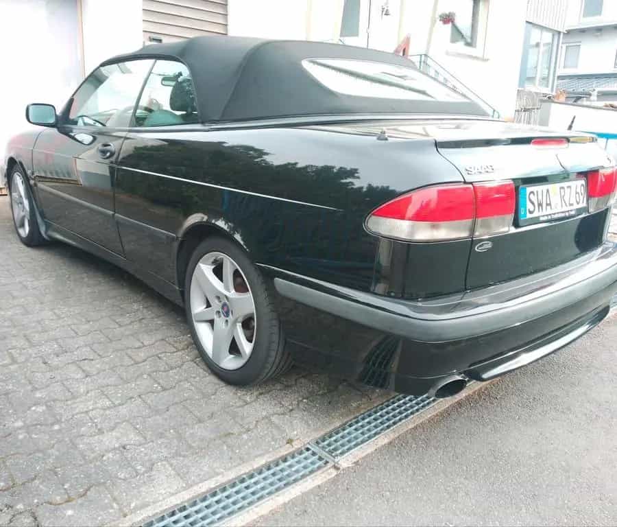 Saab 9-3 Hirsch Cabrio, Top Zustand 07/2001-photo-11