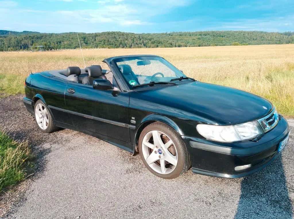 Saab 9-3 Hirsch Cabrio, Top Zustand 07/2001-photo-4