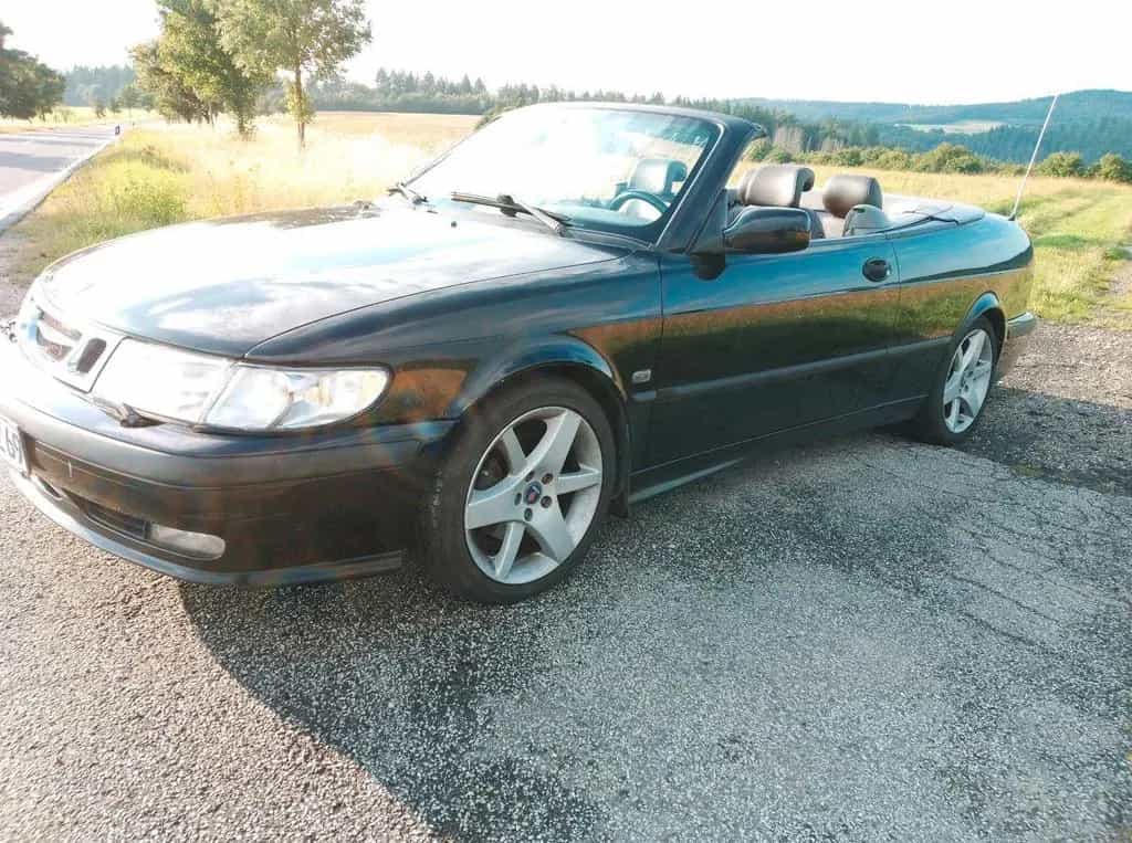 Saab 9-3 Hirsch Cabrio, Top Zustand 07/2001-photo-5