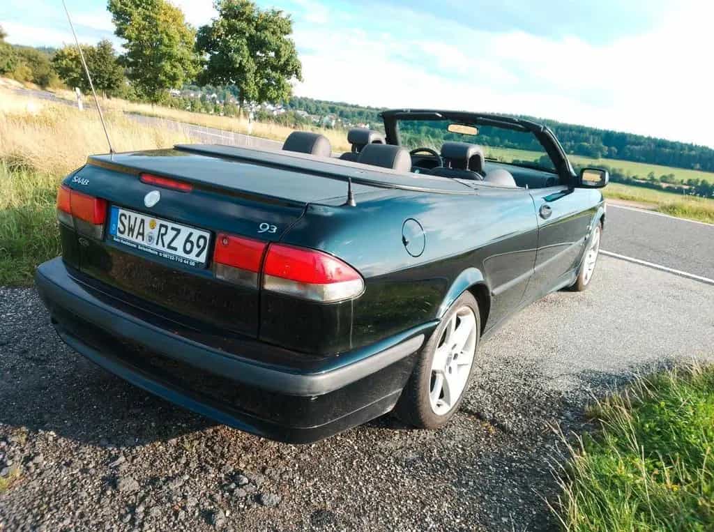 Saab 9-3 Hirsch Cabrio, Top Zustand 07/2001-photo-6