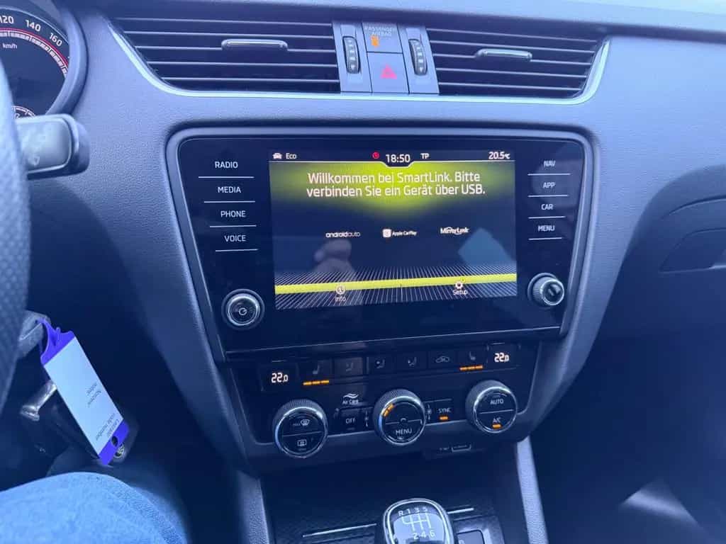 Skoda Octavia Combi RS 245 Navi GRA SHZ APP 19" 6-Gang 11/2018-photo-18
